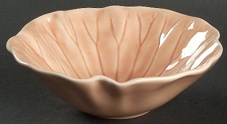 Lotus Peach Apricot Fruit/Dessert (Sauce) Bowl