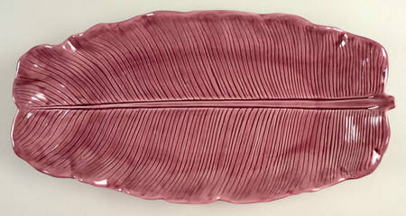 Lotus Plum 16" Oval Serving Platter