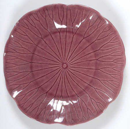 Lotus Plum 12" Chop Plate (Round Platter)