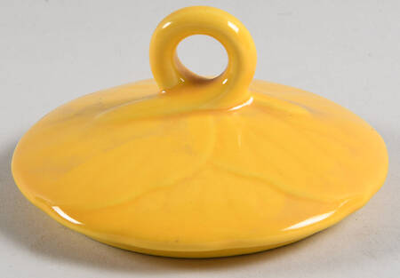 Lotus Light Pumpkin Lid for Sugar Bowl