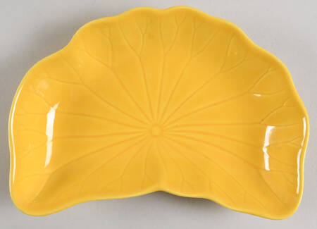 Lotus Light Pumpkin Crescent Salad Plate