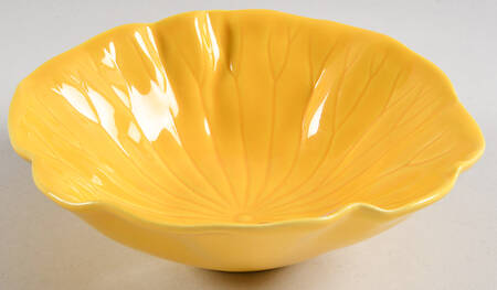 Lotus Light Pumpkin Coupe Cereal Bowl