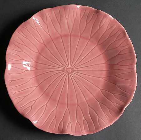 Lotus Rose 12" Chop Plate (Round Platter)