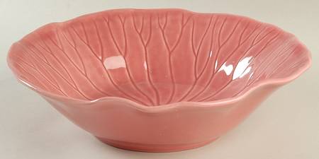 Lotus Rose 10" Round Vegetable Bowl