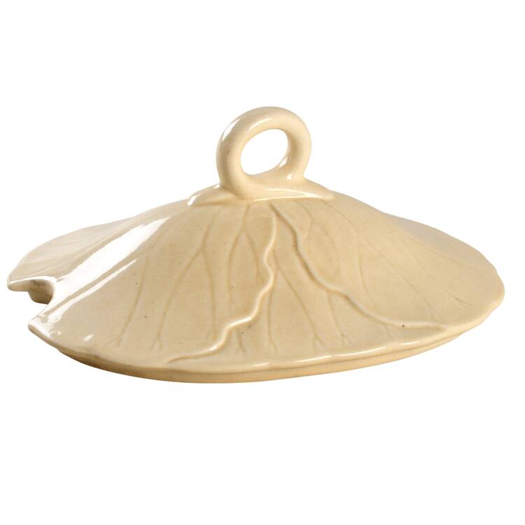 Lotus Sand Lid for Tureen by Metlox - Poppytrail - Vernon