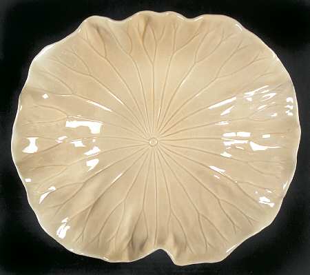Lotus Sand 15" Large Salad Serving Bowl