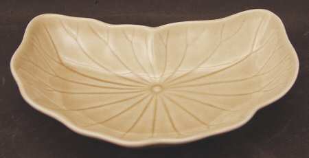 Lotus Sand Crescent Salad Plate