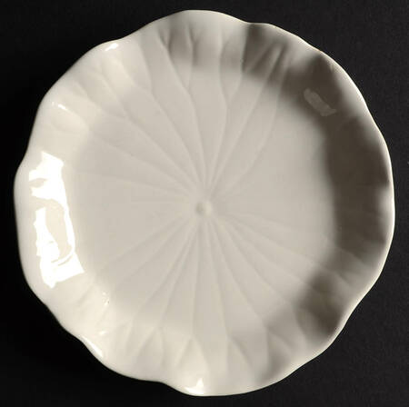 Lotus White Bread & Butter Plate