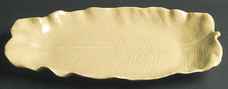 Lotus Bright Yellow 16" Oval Serving Platter