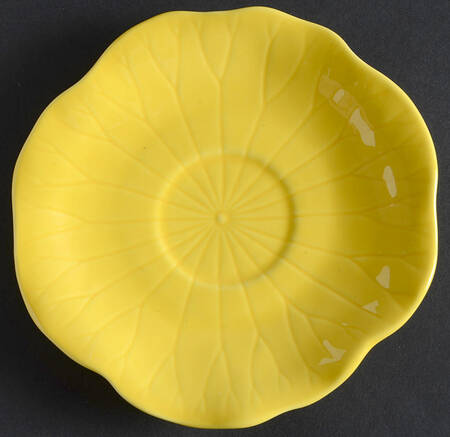 Lotus Bright Yellow Saucer
