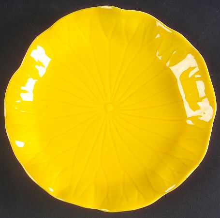 Lotus Bright Yellow Bread & Butter Plate