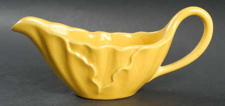 Lotus Bright Yellow Gravy Boat