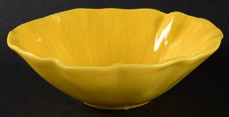 Lotus Bright Yellow Fruit/Dessert (Sauce) Bowl