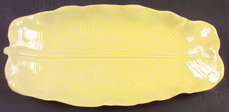 Lotus Canary Yellow (Light) 16" Oval Serving Platter