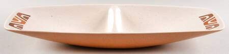 Luau Rectangular Divided Vegetable Bowl