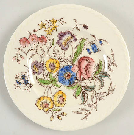 May Flower Salad Plate