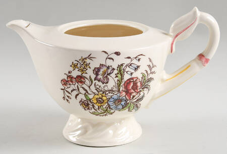 May Flower Teapot No Lid