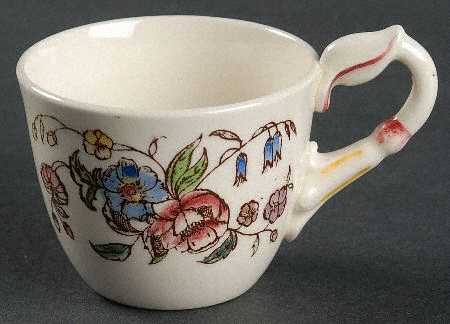May Flower Flat Demitasse Cup