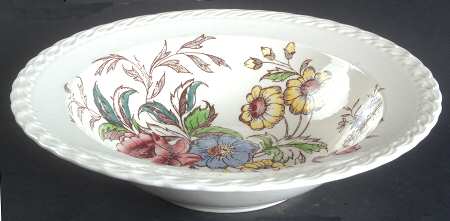 May Flower 9" Round Vegetable Bowl