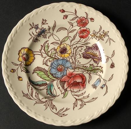 May Flower Salad Plate