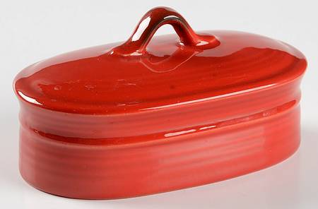 Medallion Red Lid for 1/4 Lb Butter