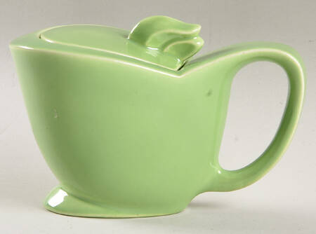 MET7 Chartreuse Sugar Bowl & Lid