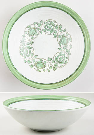 Mission Verde 9" Round Vegetable Bowl
