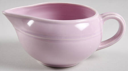 Modern California Orchid Lavender Open Sauce Boat