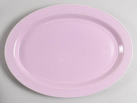 Modern California Orchid Lavender 14" Oval Serving Platter