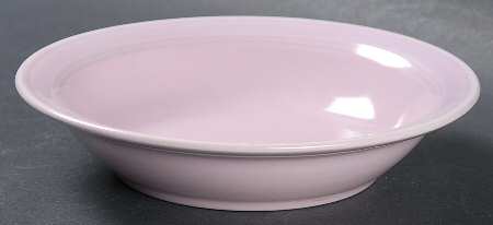 Modern California Orchid Lavender Rim Fruit/Dessert (Sauce) Bowl