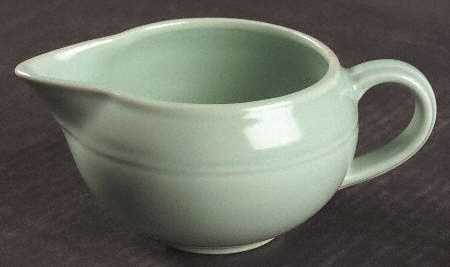 Modern California Pistachio Open Sauce Boat