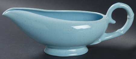 Modern Turquoise (Teal Blue) Gravy Boat