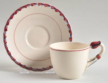 Monterey Flat Demitasse Cup & Saucer Set