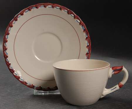 Monterey Flat Cup & Saucer Set