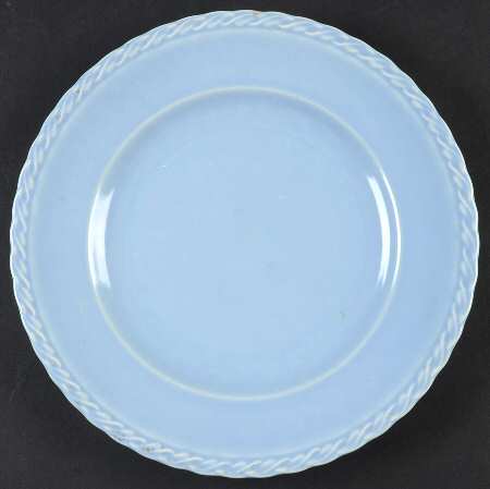 Native California Blue Luncheon Plate