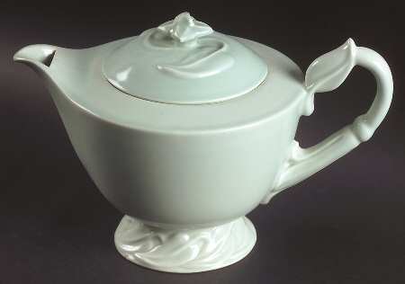 Native California Green Teapot & Lid