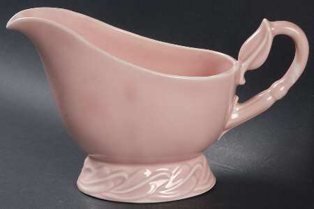 Native California Pink Gravy Boat