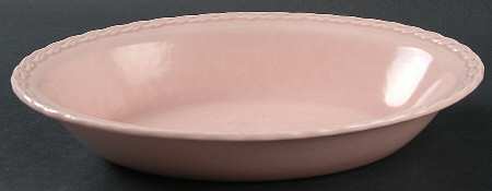 Native California Pink 9" Oval Vegetable Bowl
