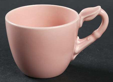 Native California Pink Flat Demitasse Cup
