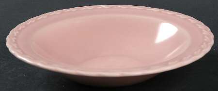 Native California Pink Rim Fruit/Dessert (Sauce) Bowl