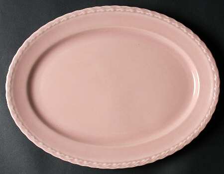 Native California Pink 13" Oval Serving Platter