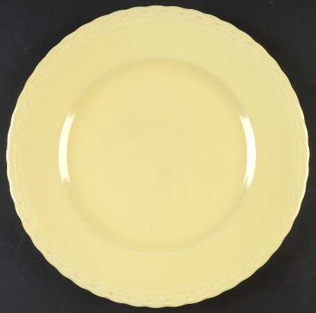 Native California Yellow 12" Chop Plate (Round Platter)
