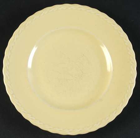 Native California Yellow Salad Plate