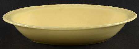 Native California Yellow 9" Oval Vegetable Bowl