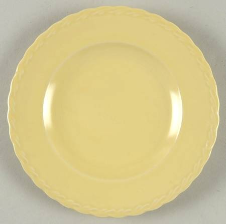 Native California Yellow Bread & Butter Plate