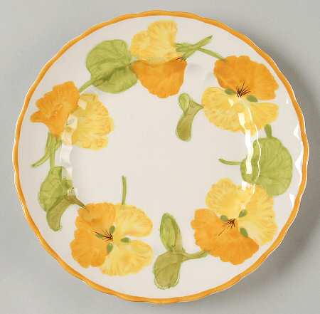 Nasturtium Salad Plate