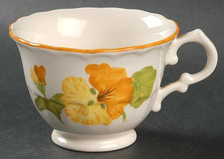 Nasturtium Footed Cup