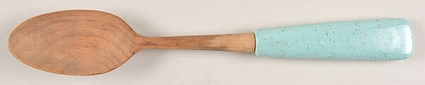 Navajo Salad Serving Spoon with Wood Bowl