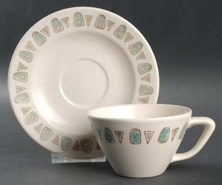 Navajo Flat Cup & Saucer Set