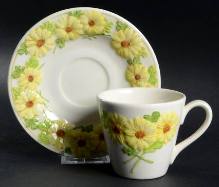 Oh Susanna Flat Cup & Saucer Set
